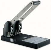 Дырокол Kw-Trio Heavy Duty 952 макс.:150лист. металл/пластик черный отв.:2 с линейкой