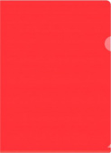 Папка-уголок Бюрократ -EE310/1RED A4 пластик 0.15мм красный
