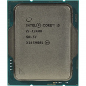 Процессор INTEL Core i5-12400 OEM SRL4V Alder Lake, Intel 7, C60EC/6PC/T12, Performance Base 2,50GHz