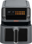 Аэрогриль Kitfort КТ-8107 6.5л 1350Вт темно-серый/черный