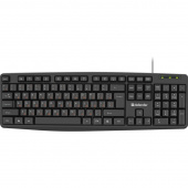 Клавиатура Defender Concept HB-164 черный USB Multimedia (45164)