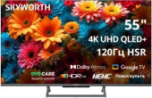 Телевизор LED Skyworth 55" 55Q67H Frameless черный/черный 4K Ultra HD 120Hz DVB-T DVB-T2 DVB-C DVB-S