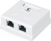 Розетка Cabeus WS-8P8C-CAT.5E-SH-2 комп.RJ45 кат.5E бронз.