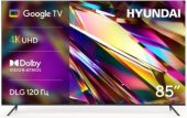 Телевизор LED Hyundai 85" H-LED85BU7011 Google TV черный 4K Ultra HD 60Hz MEMC DVB-T DVB-T2 DVB-C DV