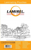 Пленка для ламинирования Fellowes 125мкм (100шт) глянцевая 54x86мм Lamirel (LA-78665)