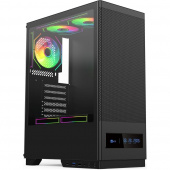 Корпус для ПК ACD AH-SI1G0-000 Citadel 108DB ATX, Type-C + 2 X USB ports + HD audio combo, Mesh, TG,