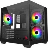 Корпус Bloody CC-121 черный без БП mATX 7x120mm 1xUSB2.0 1xUSB3.0 audio