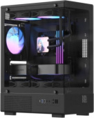 Корпус Formula Crystal Z1CM v2 черный без БП mATX 1xUSB2.0 1xUSB3.0 audio bott PSU