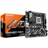 Материнская плата Gigabyte B840M D2H SocketAM5 AMD B840 2xDDR5 mATX AC`97 8ch(7.1) 2.5Gg RAID+HDMI