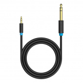 Кабель Vention аудио Jack 6,5 mm M 3,5 M - 1 м BABBF