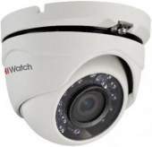 Камера видеонаблюдения аналоговая HiWatch DS-T203(B) 2.8-2.8мм HD-CVI HD-TVI цв. корп.:белый (DS-T20