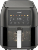 Аэрогриль Vitek VT-AF8001 8л 1700Вт темно-серый/черный