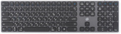 Клавиатура Оклик K867W серый/черный USB беспроводная BT/Radio slim Multimedia (2002130)