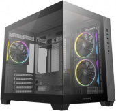 Корпус Deepcool CG330 3F черный без БП mATX 6x120mm 4x140mm 2xUSB2.0 1xUSB3.0 audio bott PSU