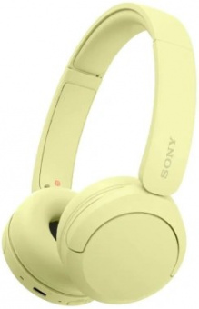 Наушники накладные Sony WH-CH520 желтый беспроводные bluetooth оголовье (WH-CH520/YZ E)
