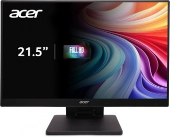 Монитор Acer 21.5" UT222QEbmiphzx черный IPS LED 4ms 16:9 HDMI M/M глянцевая 300cd 178гр/178гр 1920x
