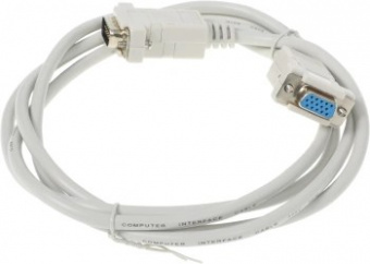 Кабель-удлинитель Ningbo VGA (m) VGA (f) 1.8м (RCAB015-06) серый