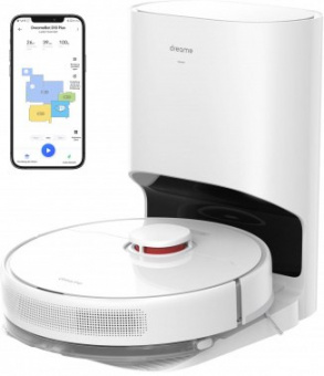 Робот-пылесос Dreame Bot Robot Vacuum and Mop D10 Plus, белый
