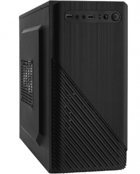 Корпус EXEGATE BAA-103 EX277798RUS minitower AAA400 80mm 2*USB Audio black