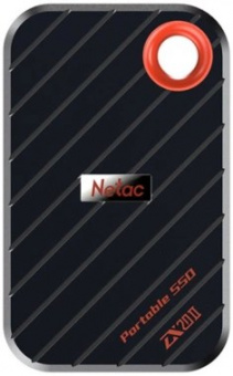 SSD накопитель Netac ZX20 II 1TB USB 3.2 Gen 2 Type-C External Magnetic Portable SSD, R/W up to 2000