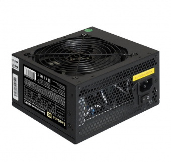 Блок питания Exegate ATX 500W 500NPX (20+4pin) PPFC 120mm fan 5xSATA