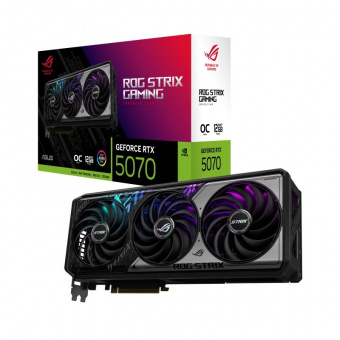 Видеокарта ASUS PCI-E RTX5070 ROG STRIX OC 12GB GDDR7 192bit 90YV0M80-M0NA00 3xDP 2xHDMI 3FAN
