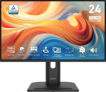 Монитор MSI 23.8" Pro MP245PG E14 черный IPS LED 16:9 HDMI M/M матовая HAS Piv 300cd 178гр/178гр 192