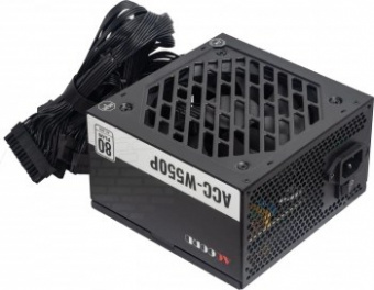 Блок питания Accord ATX 550W ACC-W550P 80+ white (20+4pin) 120mm fan 6xSATA RTL