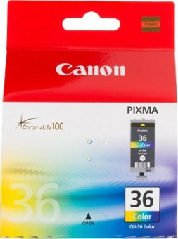 Картридж струйный Canon CLI-36 1511B001 многоцветный для Canon Pixma 260mini