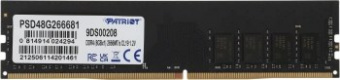 Память DDR4 8Gb 2666MHz Patriot PSD48G266681 Signature RTL PC4-21300 CL19 DIMM 288-pin 1.2В single r