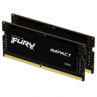 Память DDR5 2x16GB 5600MHz Kingston KF556S40IBK2-32 2x16GB FURY Impact PnP CL40 SODIMM