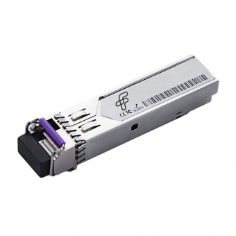 Волоконно-оптический приемопередатчик FIBERTRADE FT-SFP-WDM-1.25-4955L-80-A-D Трансивер SMF 1.25Гбит