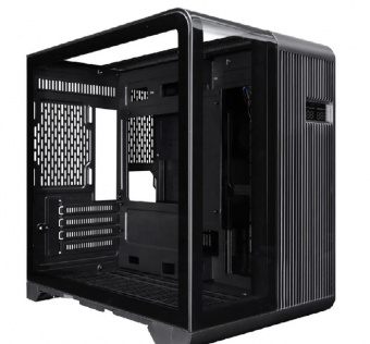 Корпус 1STPLAYER RT5 Black RT5-BK без БП боковая панель из закалённого стекла 2*USB 3.0 audio