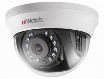 Камера видеонаблюдения аналоговая HiWatch DS-T201(B) (2.8 mm) 2.8-2.8мм HD-CVI HD-TVI цв. корп.:белы
