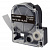 Картридж ленточный Cactus CS-LK5BWV черный для Epson LW400/LW700/LW600P/LW1000P/K400/Z700/Z900