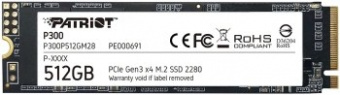 Накопитель SSD Patriot PCIe 3.0 x4 512GB P300P512GM28 P300 M.2 2280