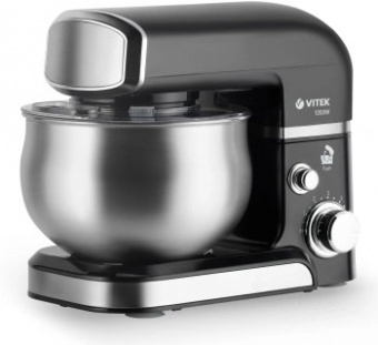 Кухонная машина Vitek Loft Professional VT-4115 планетар.вращ. 1000Вт черный/стальной