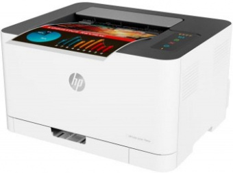 Принтер лазерный HP Color LaserJet 150nw (4ZB95A) A4 WiFi белый