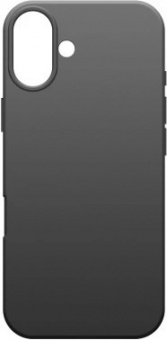 Чехол (клип-кейс) BoraSCO для Apple iPhone 16 Plus Microfiber Case черный (73687)
