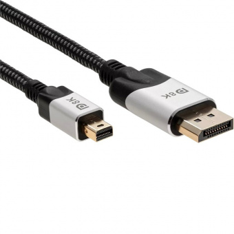 Кабель-переходник/ Кабель-переходник Mini DisplayPort M -> Display Port M 1.4V 1,5м VCOM <CG685-1.5M