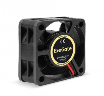 Вентилятор для корпуса EXEGATE EX294955RUS 40x40x20 мм, 6500rpm, 7CFM, 28dBA, 2-pin