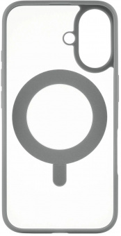 Чехол (клип-кейс) uBear для Apple iPhone 16 Clip 360 with MagSafe серый (CS438GR61RG-I24M)
