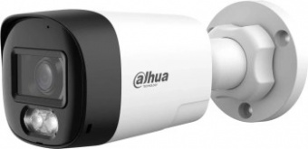 Камера видеонаблюдения аналоговая Dahua DH-HAC-HFW1801RLP-IL-T-0280B 2.8-2.8мм HD-CVI HD-TVI цв.