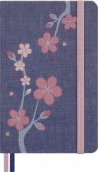 Блокнот Moleskine LIMITED EDITION SAKURA LESU08MM710 Pocket 90x140мм обложка текстиль 160стр. линейк