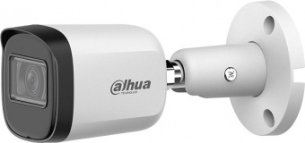 Камера видеонаблюдения аналоговая Dahua DH-HAC-B1A21P-U-0280B 2.8-2.8мм HD-CVI HD-TVI цв. корп.:белы