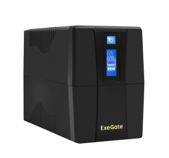 Источник бесперебойного питания (ИБП) EP285478RUS ExeGatePower Smart ULB-850.LCD.AVR.EURO.RJ.USB <85