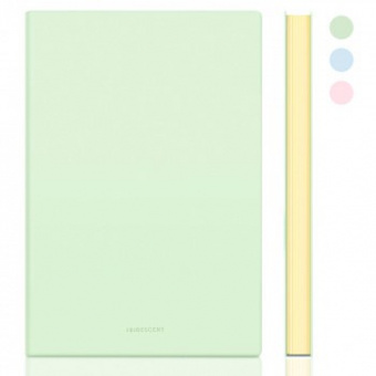 Блокнот Deli 22283LT-GREEN 210х143мм искусст. кожа 96л светло-зеленый