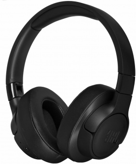 Гарнитура мониторные JBL Tune 760NC 1.2м черный беспроводные bluetooth оголовье (JBLT760NCBLK)
