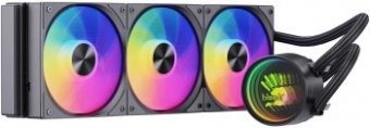Система водяного охлаждения Bloody LC-11 ARGB Soc-AM5/AM4/1200/1700/1851 черный 4-pin 20-35dB Al+Cu 
