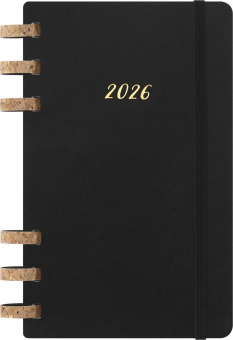 Еженедельник Moleskine SPIRAL Large 130х210мм PP 200стр. спираль черный